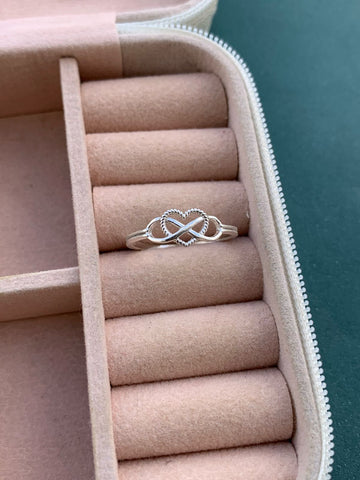 Anel Infinito e Coração