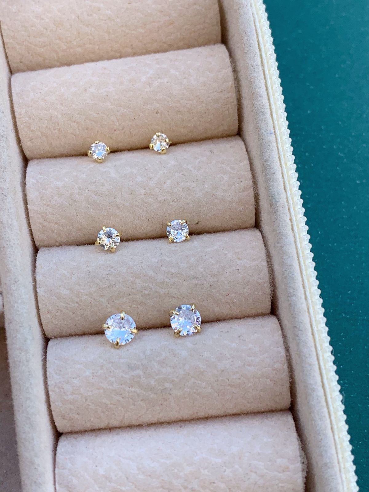 Trio Redondo Folheado 2,5mm, 03mm, 04mm