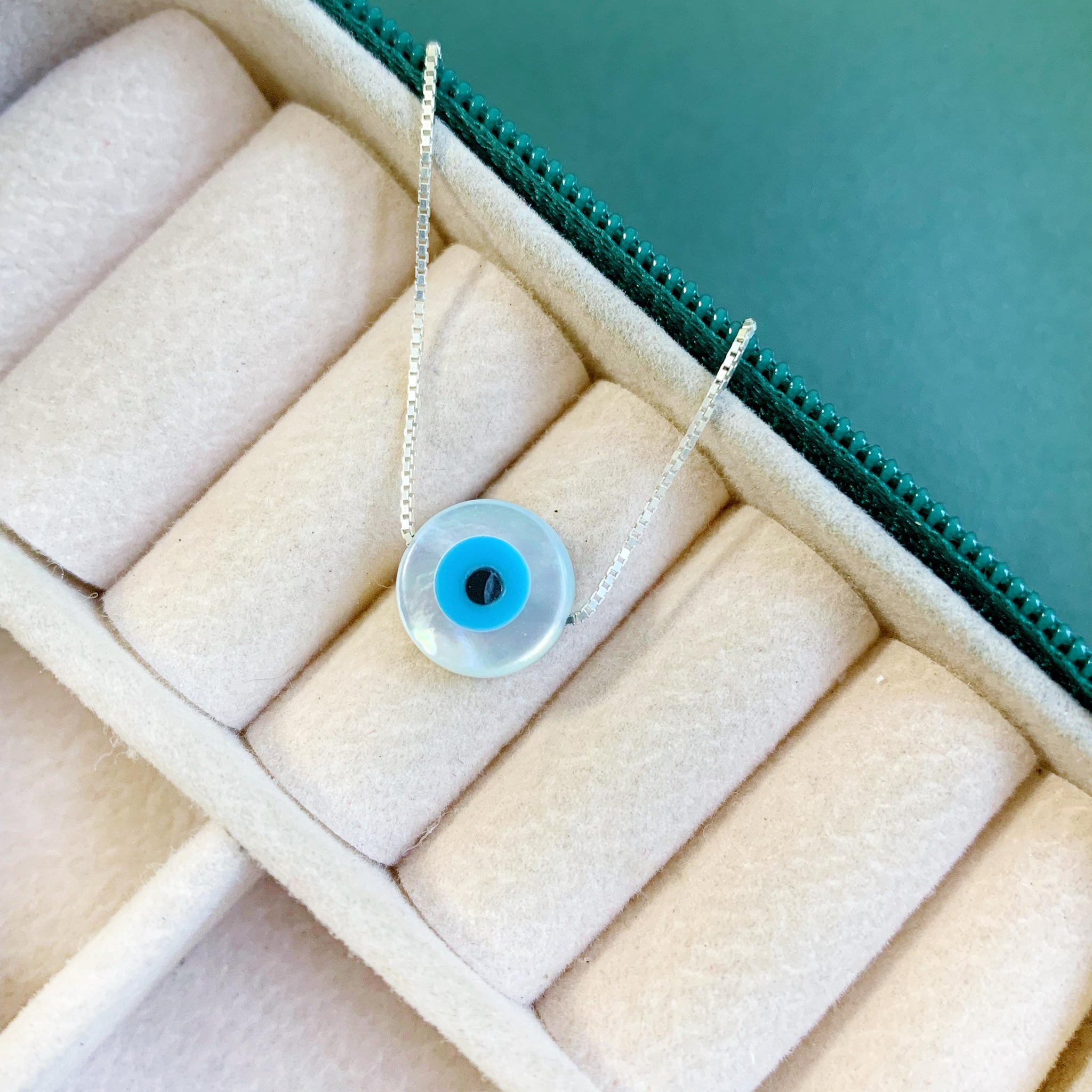 Gargantilha Olho Grego de 40cm