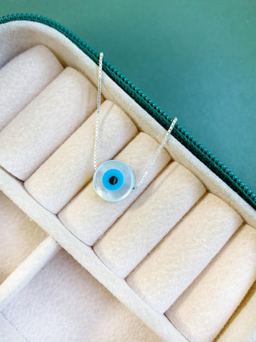 Gargantilha Olho Grego de 40cm