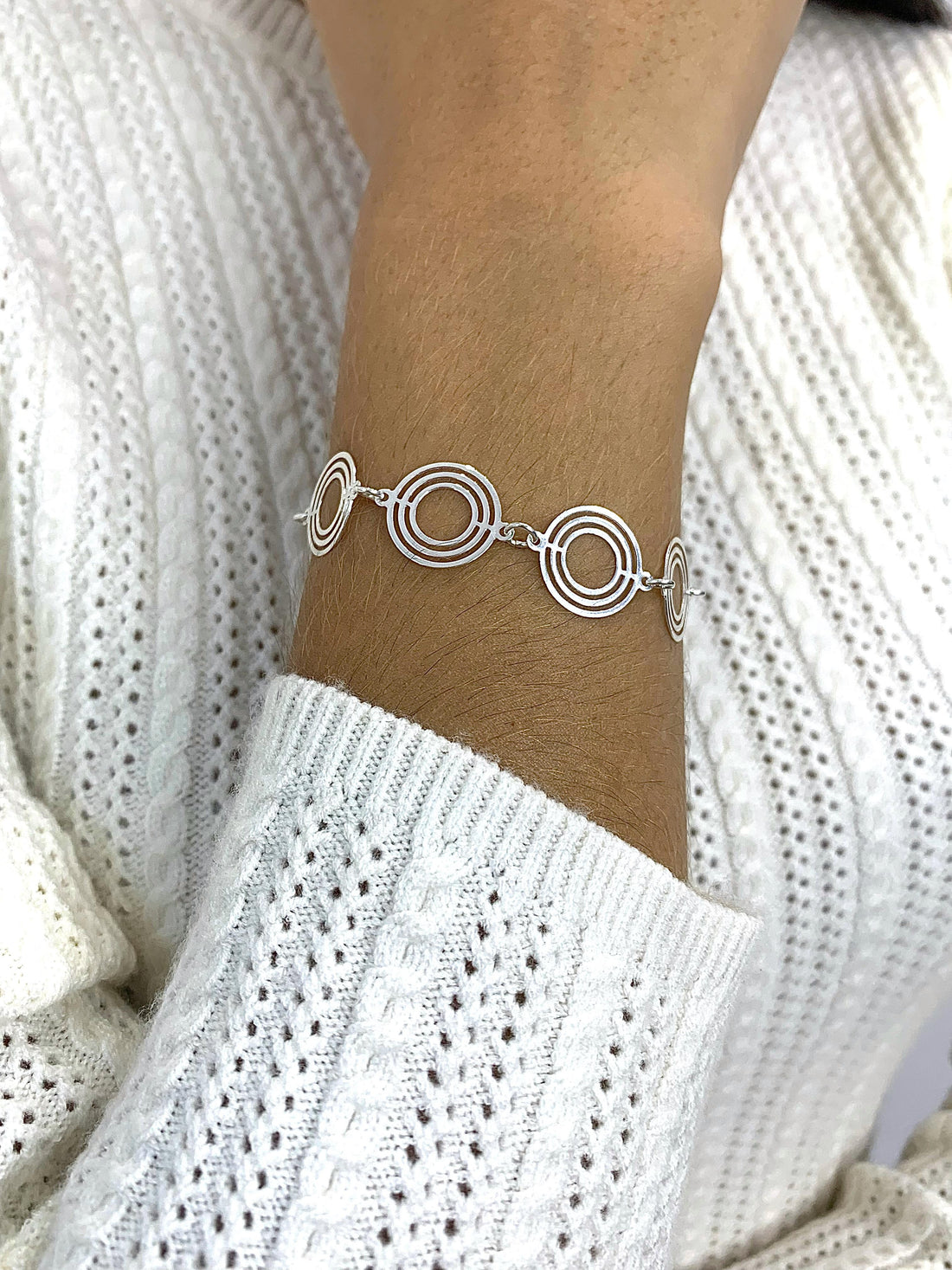 Pulseira Circulos 3.0g