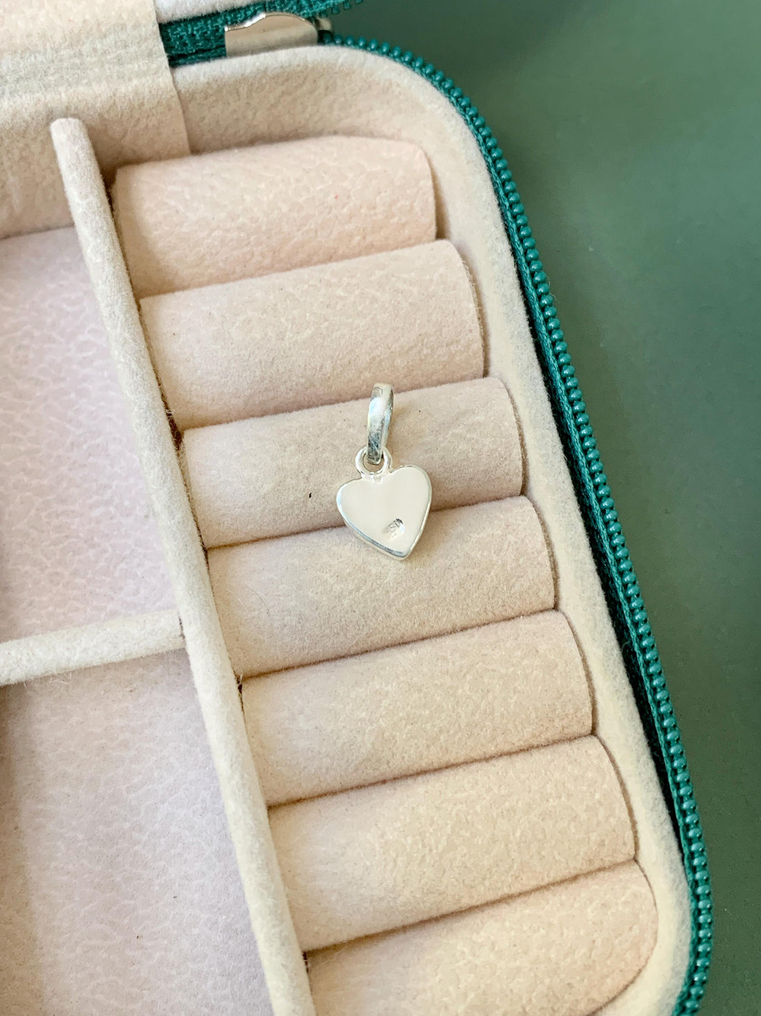 Pingente Coração em Opala P