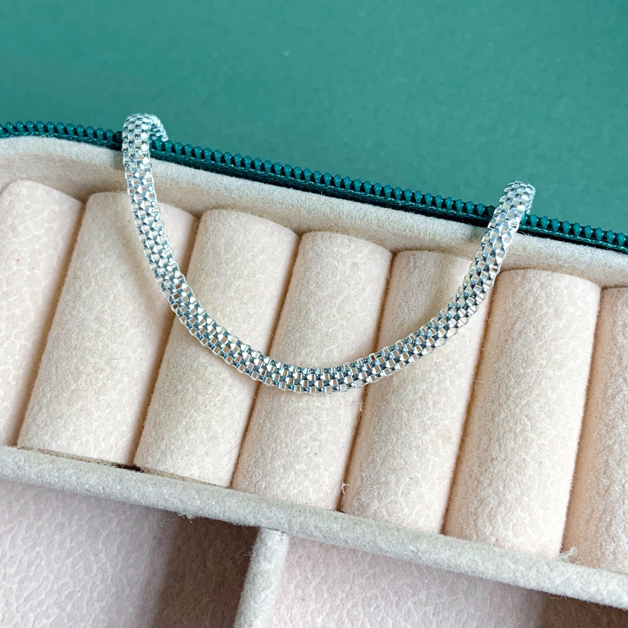 Pulseira Cobra Prata