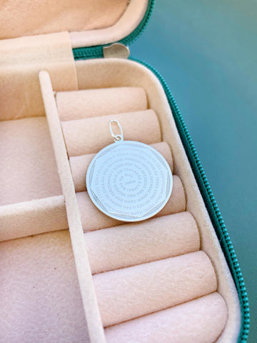 Pingente Pai Nosso G 2,5 cm