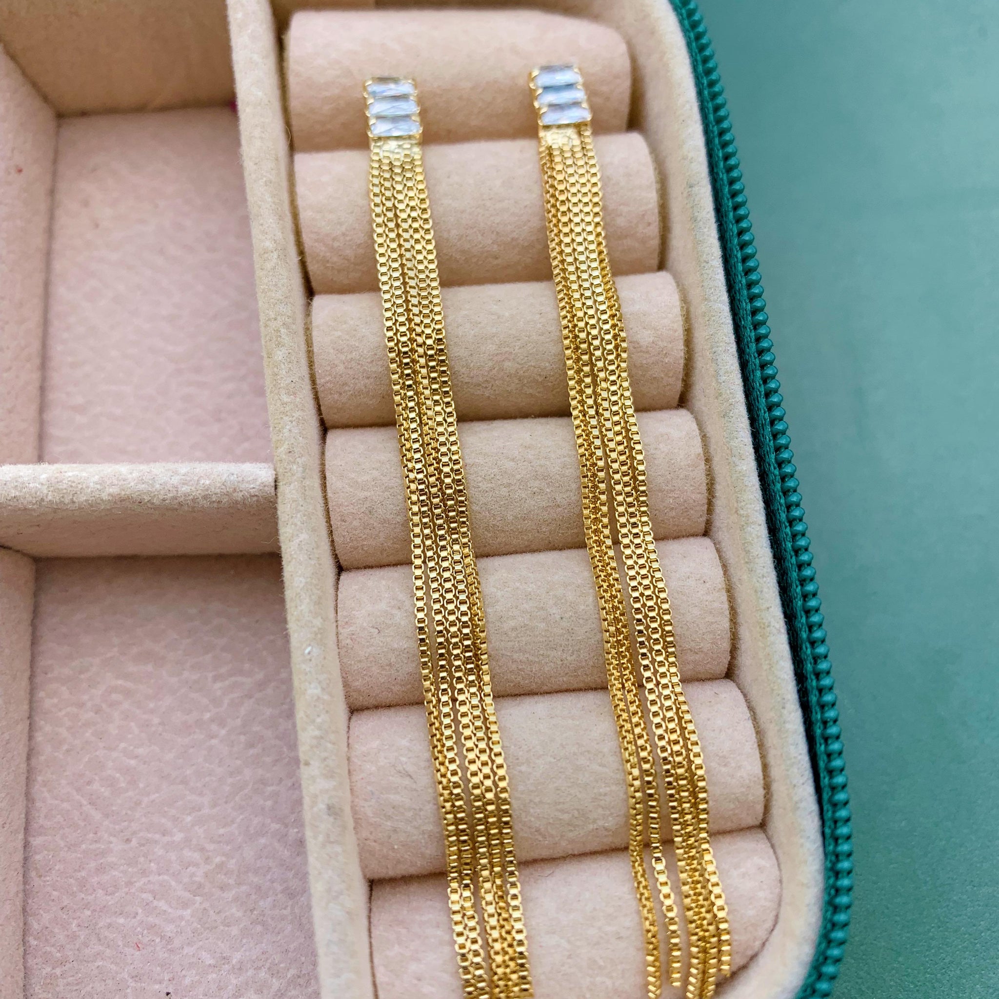 Brinco Franja Ponto de Luz