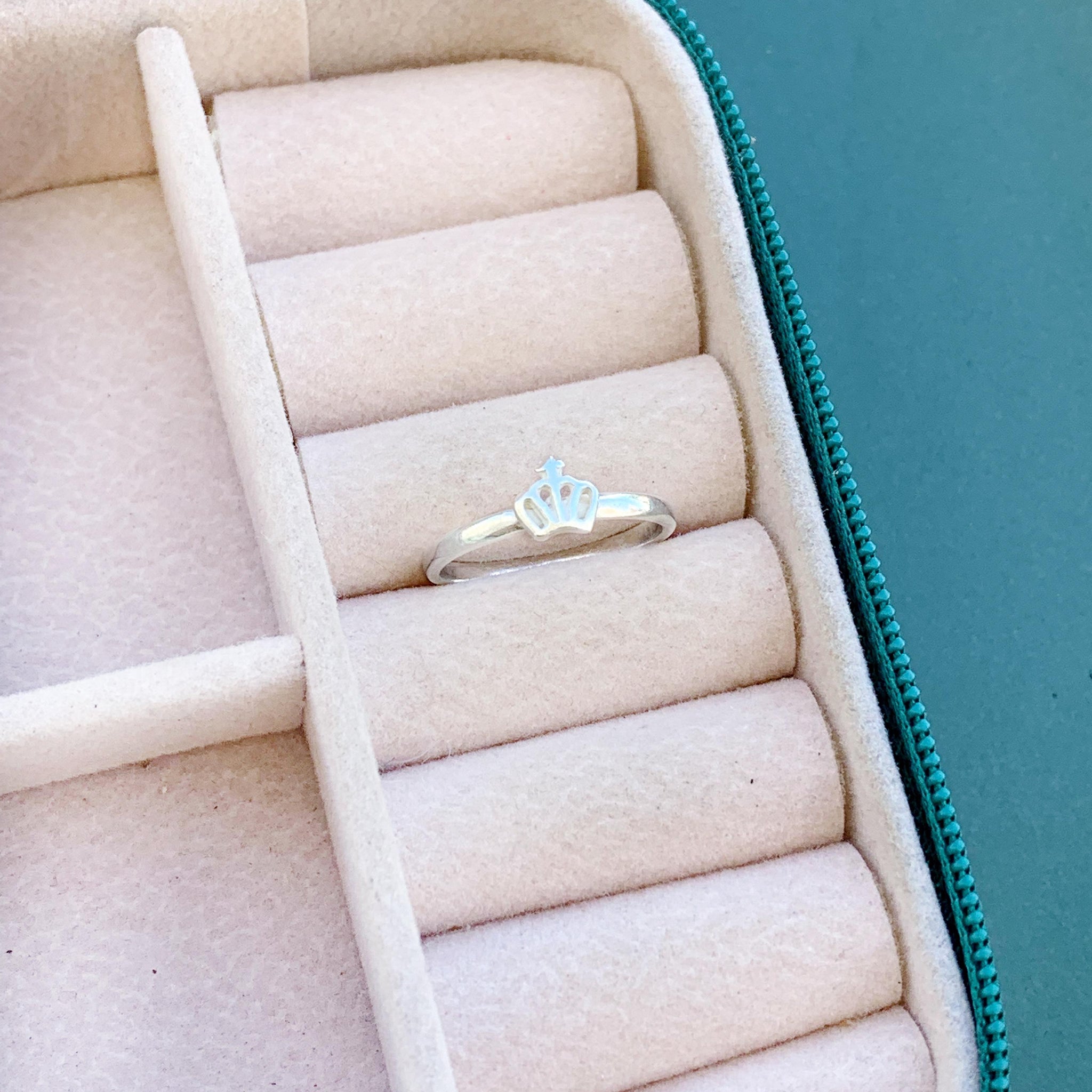 Anel Infantil ou Falange Coroa