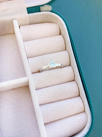 Anel Infantil ou Falange Coroa