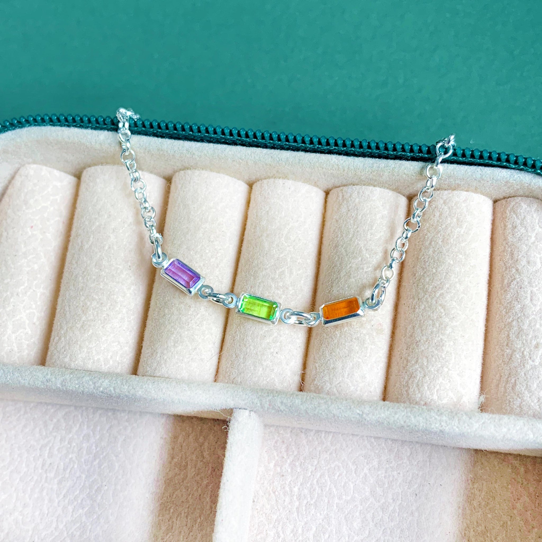 Pulseira Infantil Barrinha Colorida