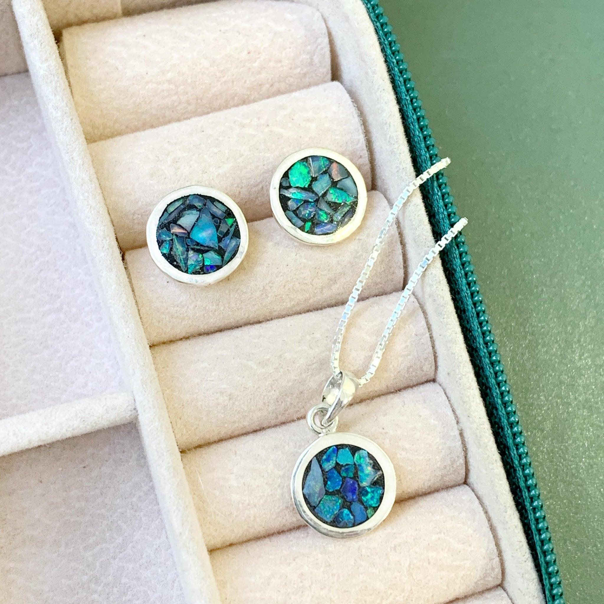 Conjunto Redondo Chapado Opala