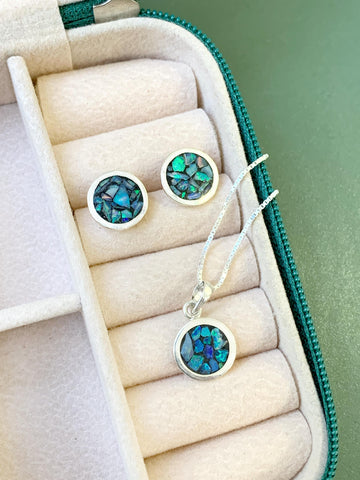 Conjunto Redondo Chapado Opala