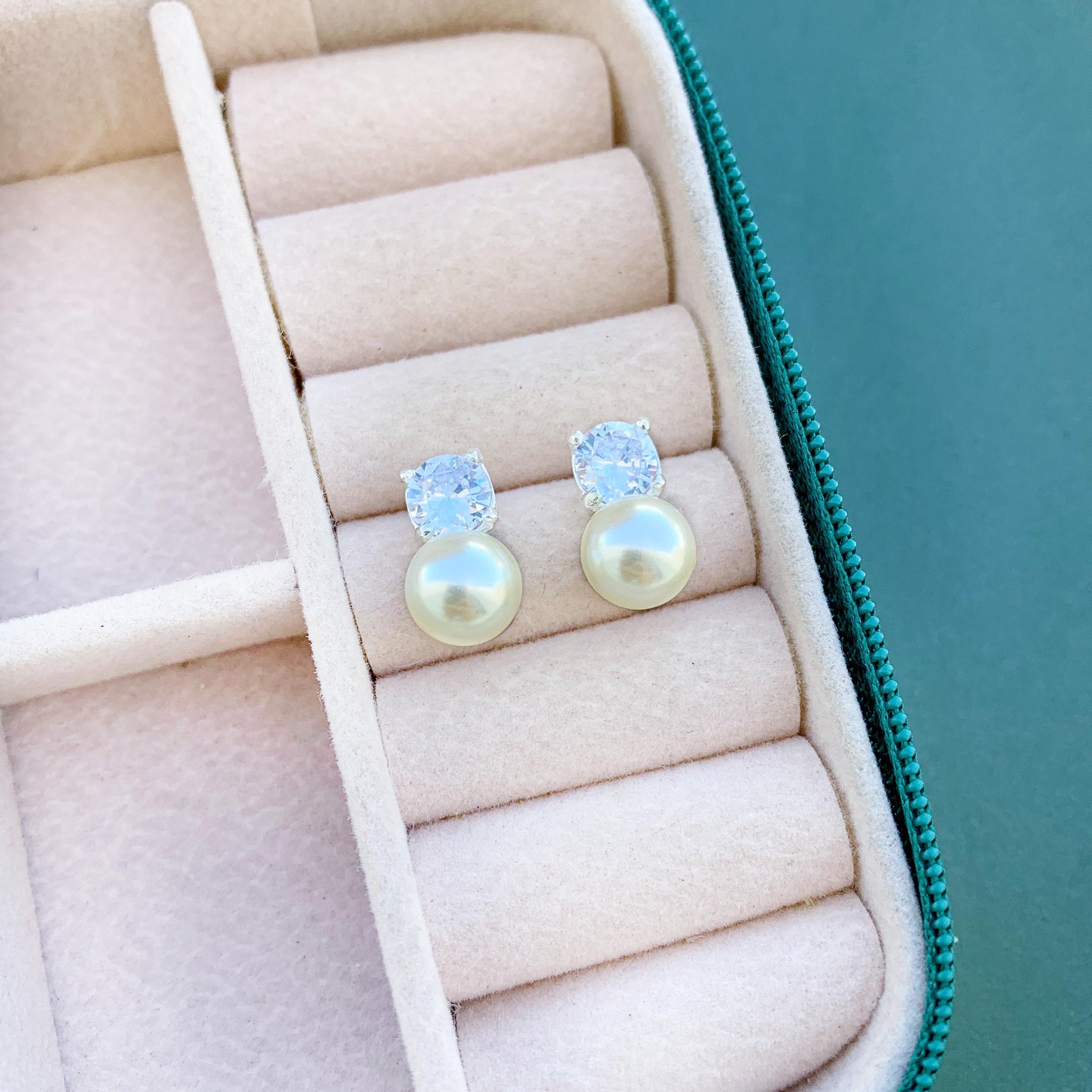 Brinco Pedra e Pérola