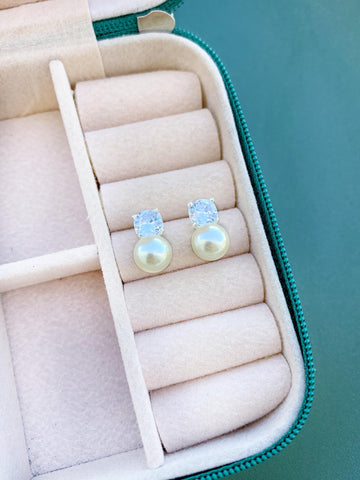 Brinco Pedra e Pérola