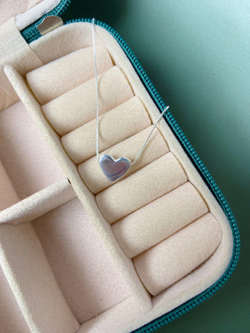 Gargantilha Coração Liso G