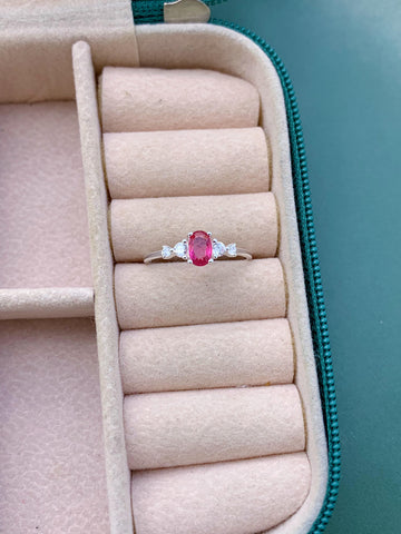 Anel de Formatura Rosa