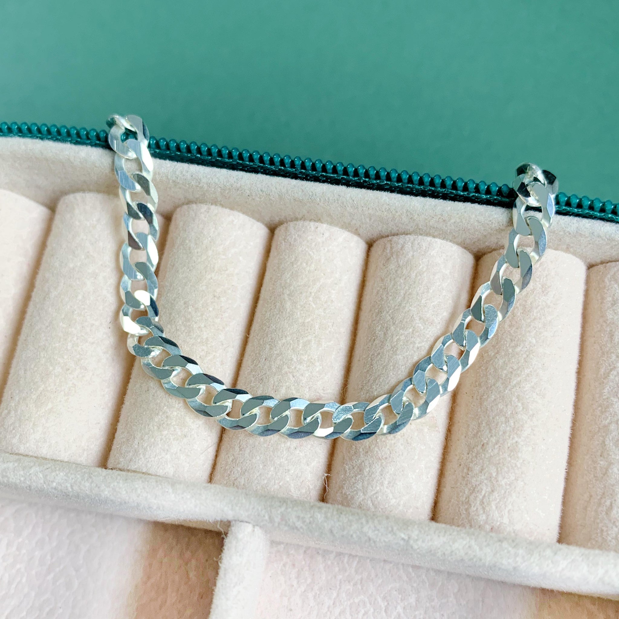 Corrente Escama de Peixe Fio 100 60cm