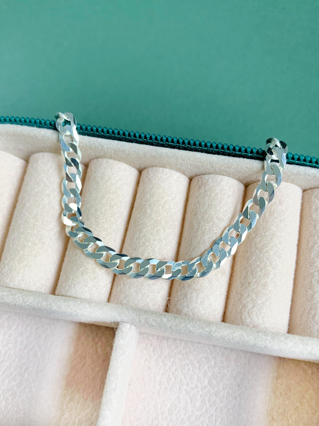 Corrente Escama de Peixe Fio 100 60cm