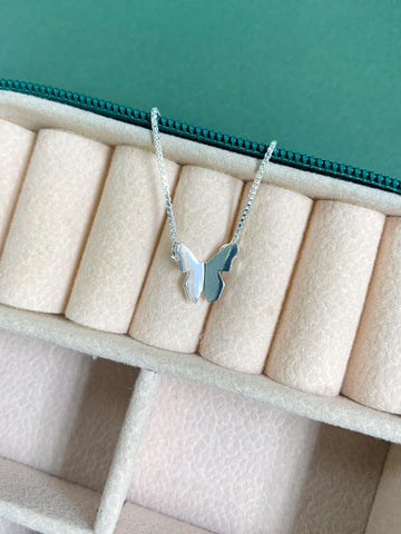 Gargantilha Borboleta Origami