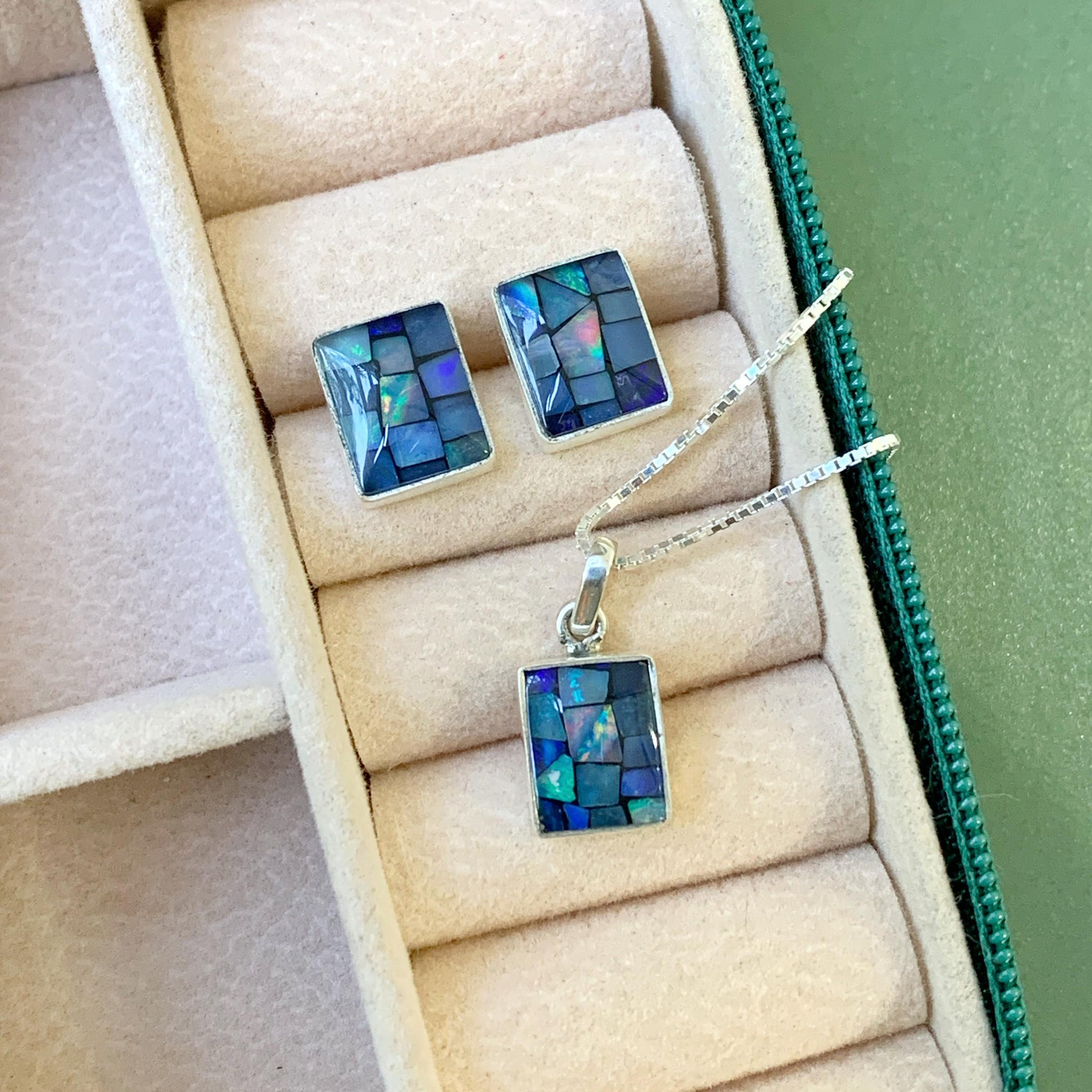 Conjunto Retangulo em Opala