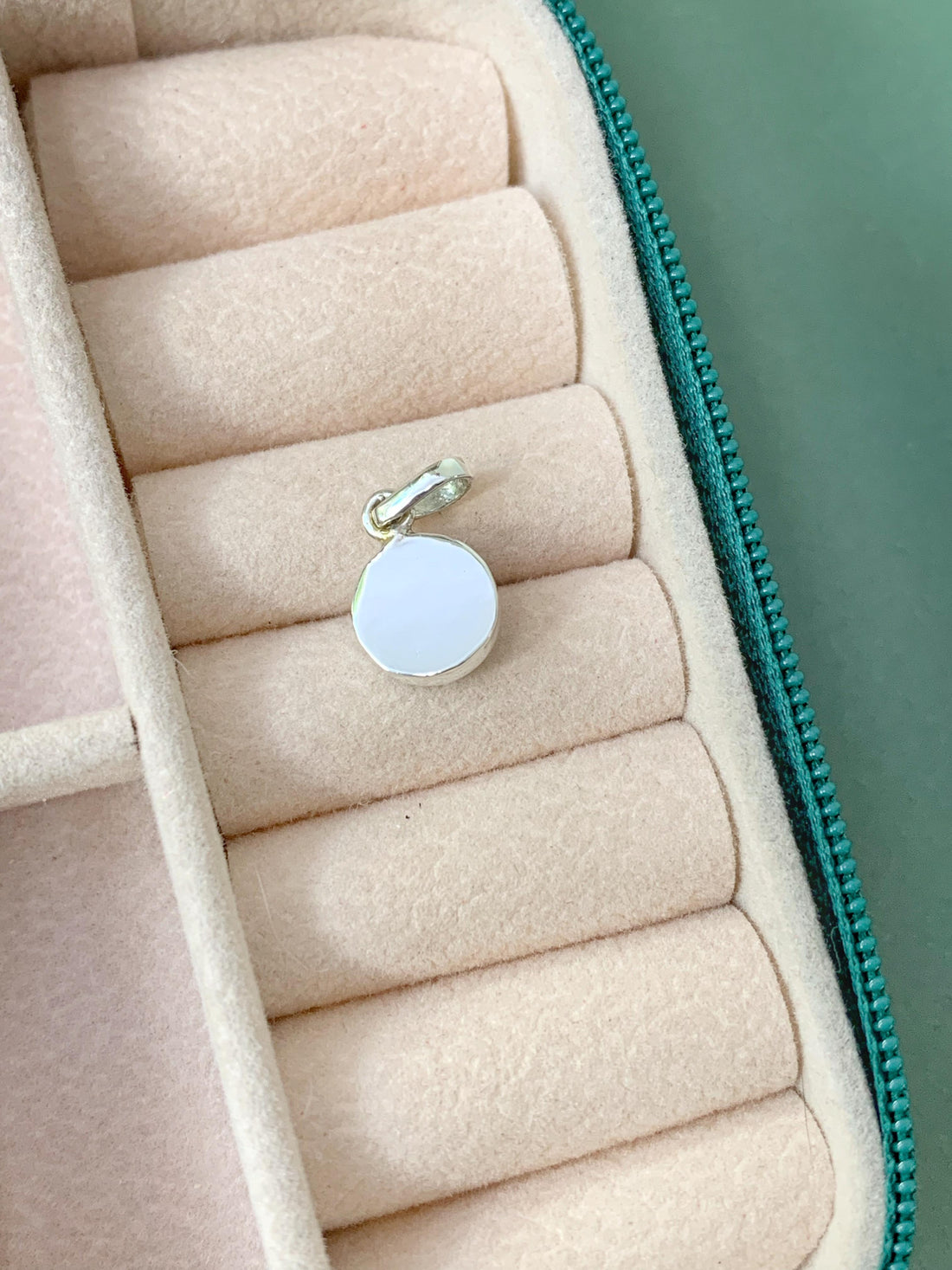 Pingente Redondo em Opala