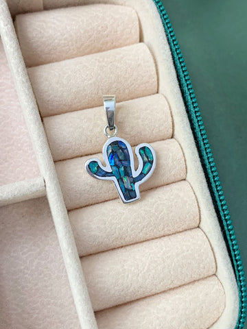 Pingente Cacto em Opala