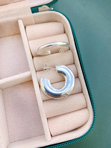 Argola Tubular Larga