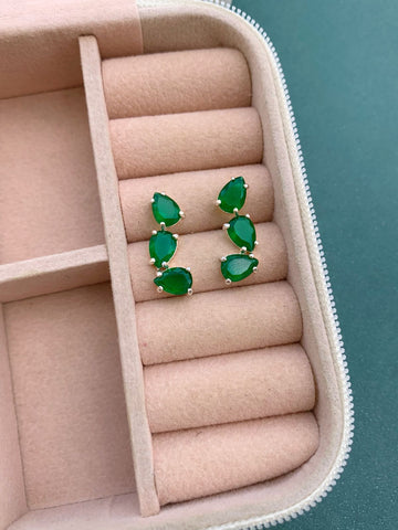 Brinco Glamour 3 Gotas Colors