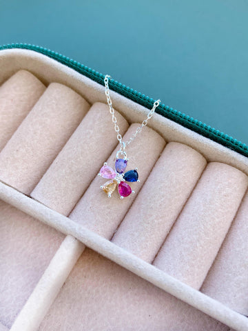 Gargantilha Flor Colorida