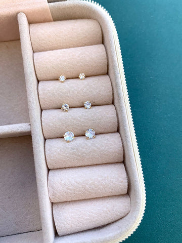 Trio Redondo Zircônia 03mm, 04mm, 05mm Folheado