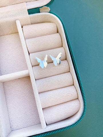 Brinco Borboleta Origami