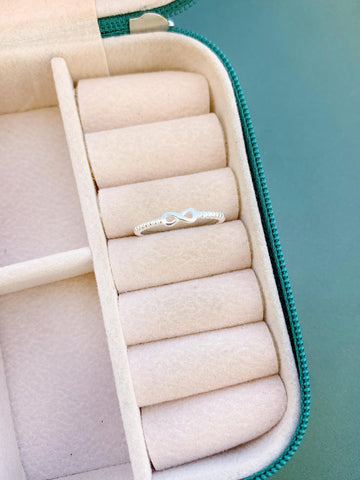 Anel Infinito Bolinha