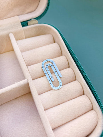 Pingente Clips a Gente Se Escolhe Todo Dia