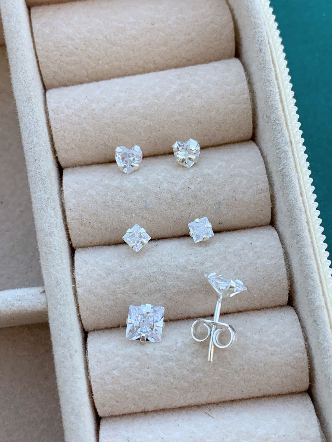 Trio Coração/Carrê 03mm, 04mm, 05mm