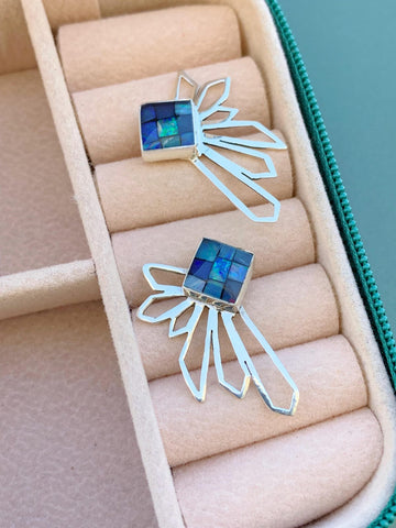 Brinco Maxi Quadrado Opala