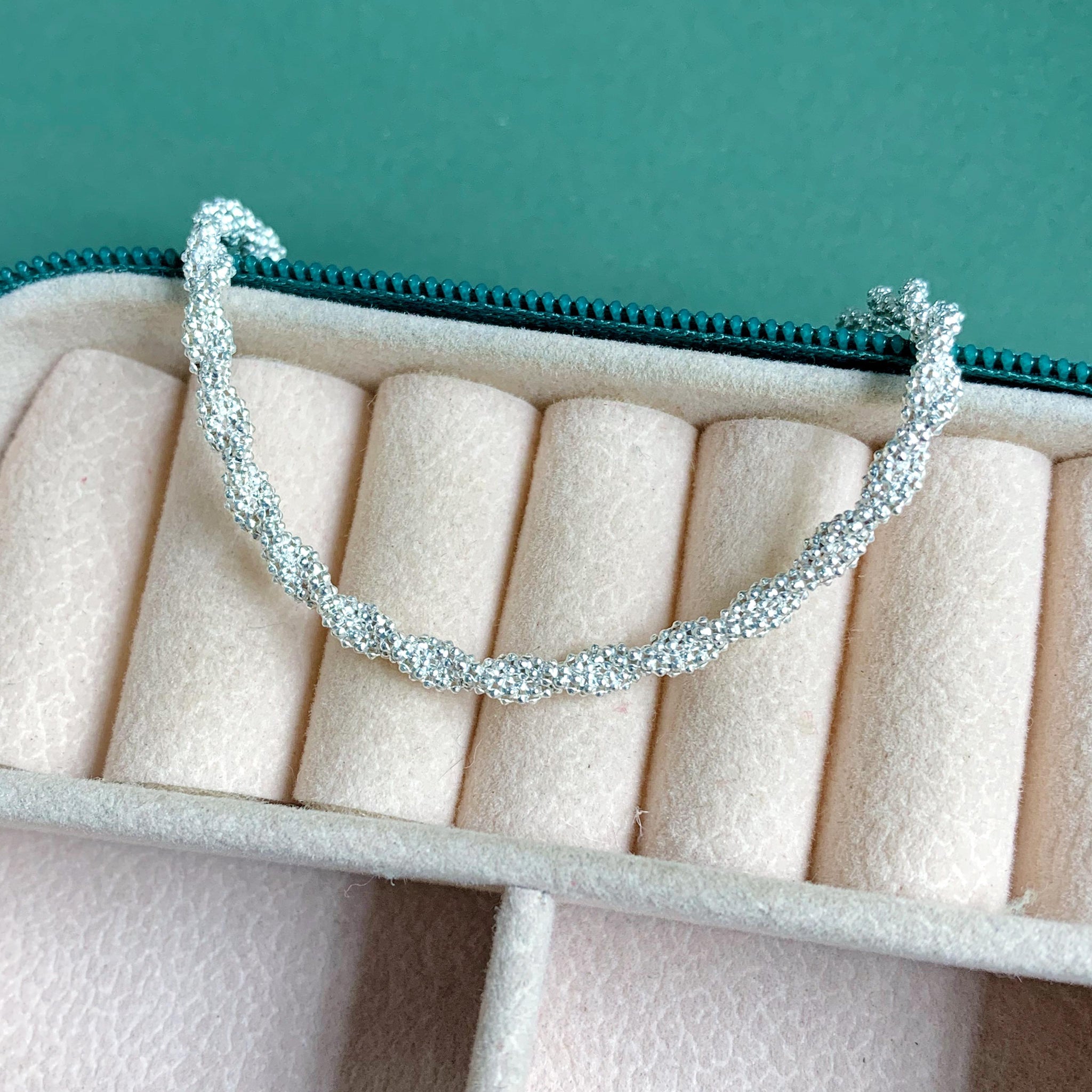 Pulseira Pipoca Trançada