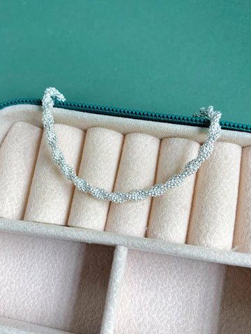 Pulseira Pipoca Trançada